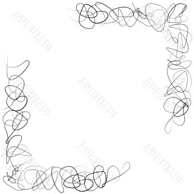 Element for design, frame, illustration