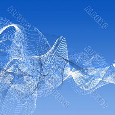 Blue picture for congratulations