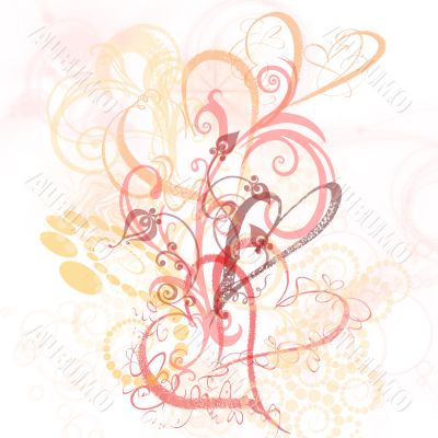 Element for design, frame, illustration