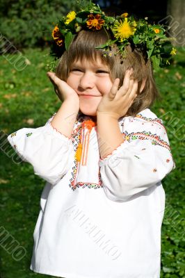 Pretty Ukrainian girl