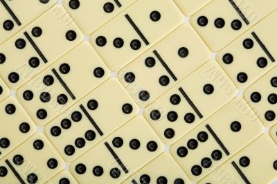 Background from dominoes