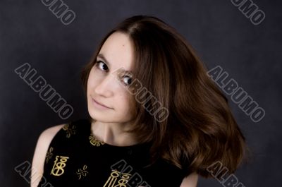 portrait of young woman