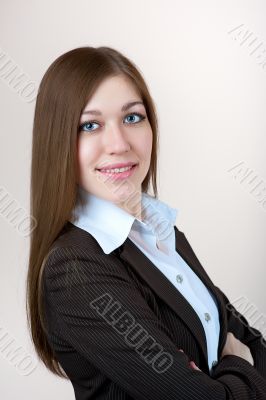 Young business woman