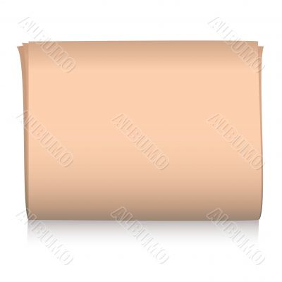 newspaper blank pink