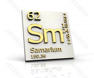 Samarium form Periodic Table of Elements