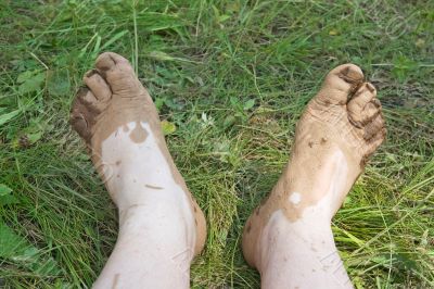 Dirty feet