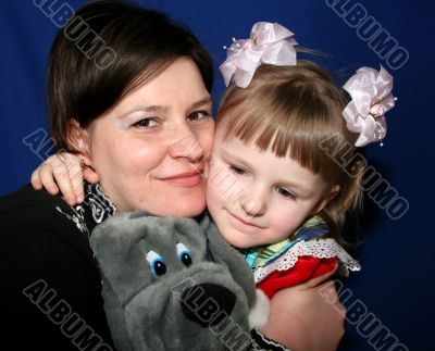mother and daughter