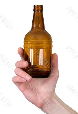 Bottle in hand