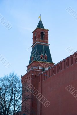 Alarm a tower of the Moscow Kremlin