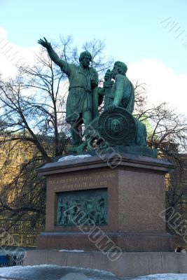 monument Minin and Pozharsky