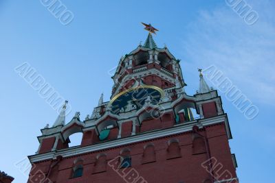 The Kremlin chiming clock