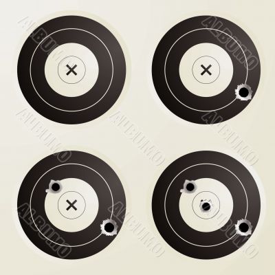 target bullet set