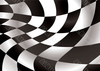 checkered flap