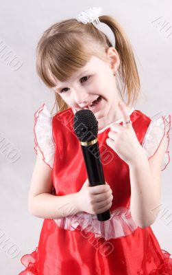 singing girl