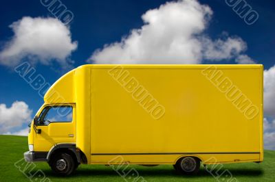 Yellow truck