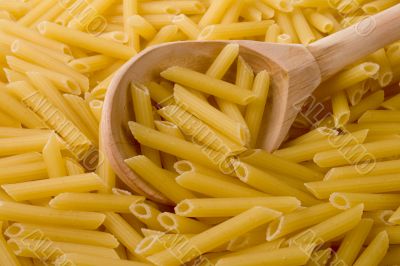 raw italian macaroni