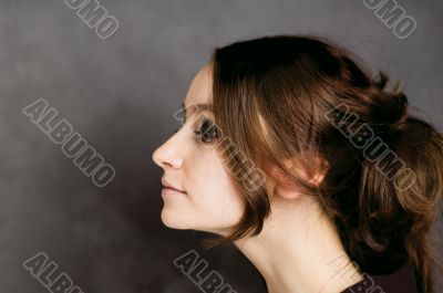 portrait of pretty woman