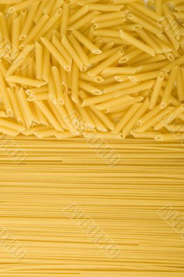 uncooked pasta