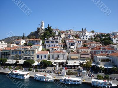Heart of Poros town