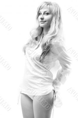 young blonde girl