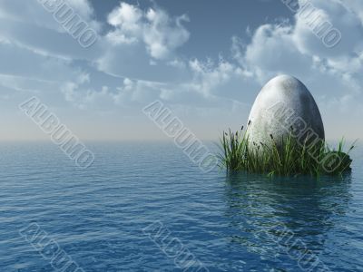 stone egg