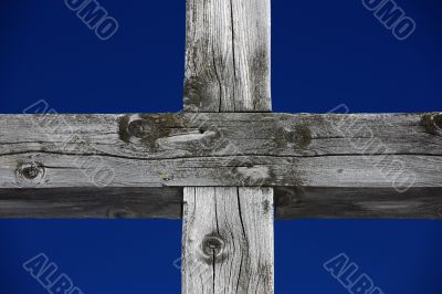 Weathered Wood Cross