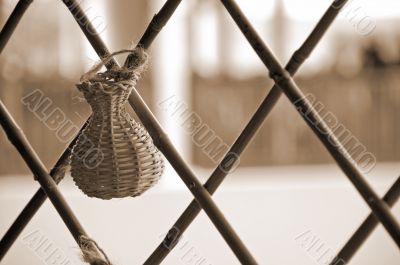 Handicraft Basket sepia