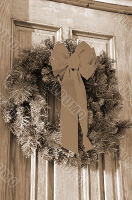 Christmas Decoration sepia