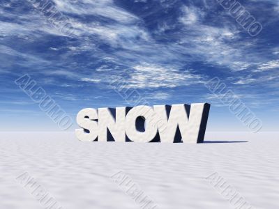 snow
