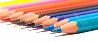 coloured pencils
