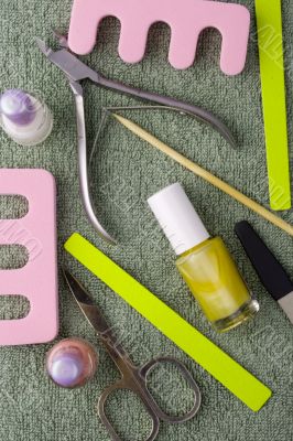 pedicure beauty set