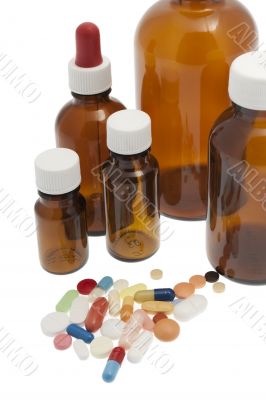 different tablets, medicine