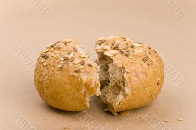  bread halves