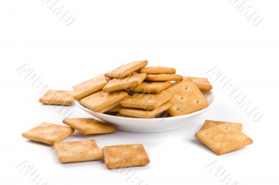 cookies on plate