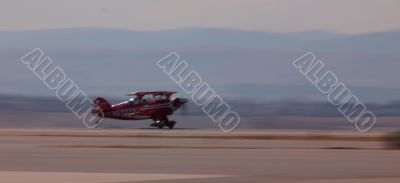 Speeding Airplane