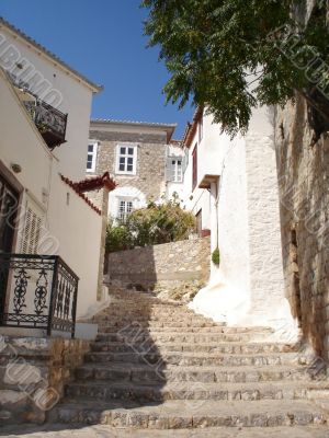 Stairway of Hydra street