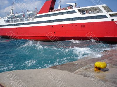 Ship at the pier