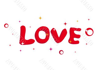 Backgrouns with word `love`