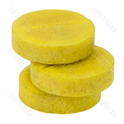 Yellow tablet