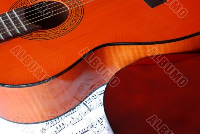 Acoustical guitar music
