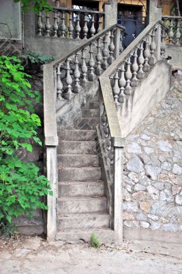 Stone stairs