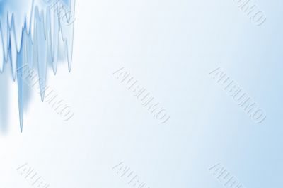 Light blue spring abstract background