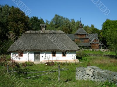Traditional  Ukrainian house