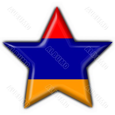 armenian button flag star shape