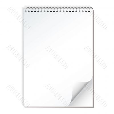 note paper spiral