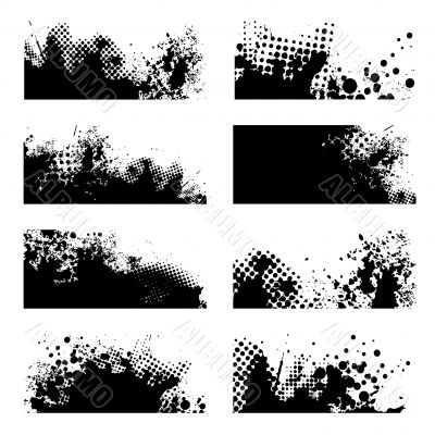 grunge black splat