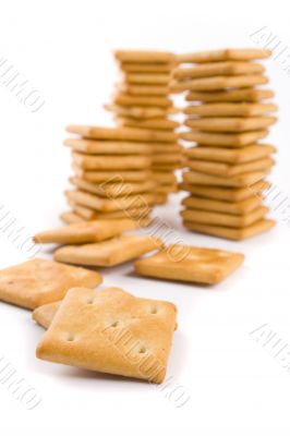 stacks of cookie