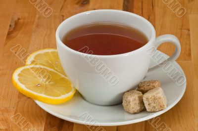 Tea and lemon