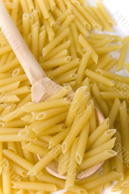 raw italian macaroni