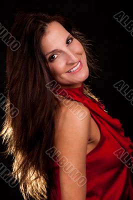 Long hair brunette